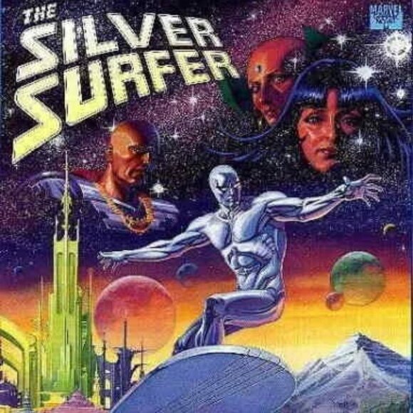 SILVER SURFER: HOMECOMING MARVEL GRAPHIC NOVEL #71 By Jim Starlin **NEW** - Picture 1 of 2